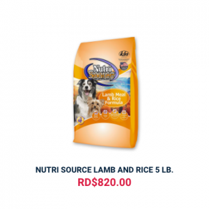 NUTRI SOURCE LAMB AND RICE 5 LB.